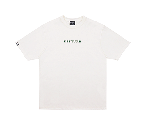 Camiseta Disturb Logo Off-White