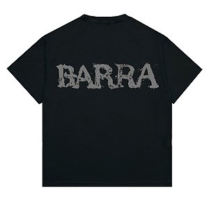Camiseta Barra Crew Barra Lama Preta