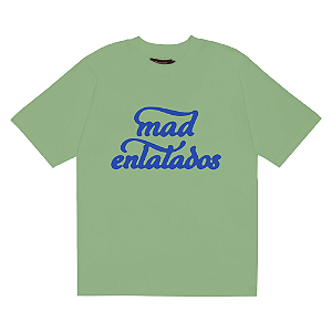 Camiseta Mad Enlatados Escrita Verde