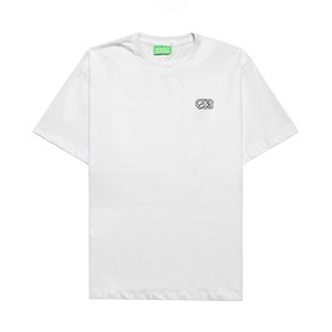 Camiseta Street Business Logo Bordado Branca