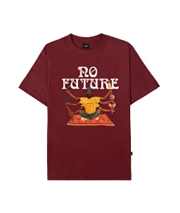 Camiseta No Future The Upsetter Bordô