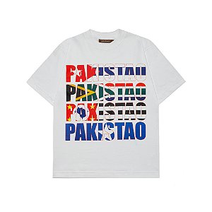 Camiseta Mad Enlatados Pakistão Branca