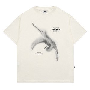 Camiseta Barra Crew Ahlma Espectro Off White