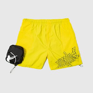 SUFGANG - Shorts  Bolso Removível "Amarelo"