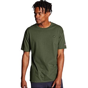 CHAMPION - Camiseta Classic Jersey "Verde Escuro"