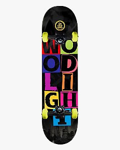 Skate Montado Iniciante Wood Light 8.0" - Urban City