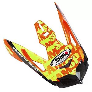 Pala Para Capacete Shiro Mx 917