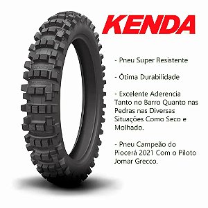 Pneu Kenda Traseiro 110/100-18 Trak Master K760