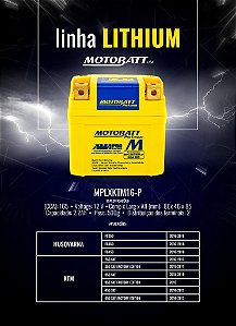 Bateria Lithium MplxKtm- 16P Moto Batt