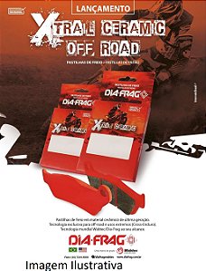 Pastilhas de Freio Traseiras Crf 250 F - Crf 250/450 R/X 02/21 Cerâmica