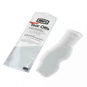 Tear Off para Óculos 100% GII Kit 20 pçs Original