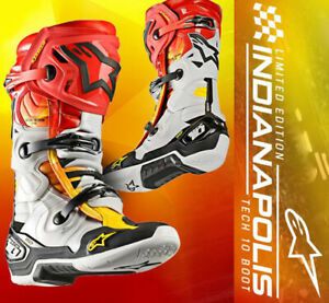 Bota Alpinestars New Tech 10 Ed. Limitada Indianápolis