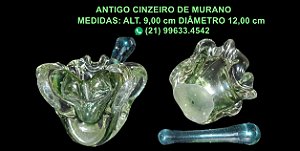 CINZEIRO de MURANO - COM APAGADOR