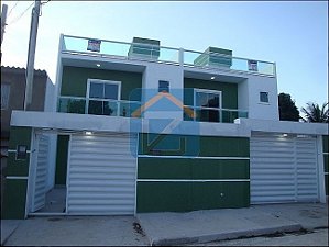 Execelente casa triplex de 02 quartos com acabamento de luxo