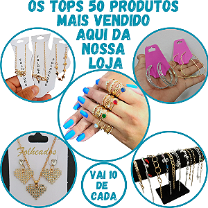 KIT Com os Produtos Mais Vendido da Nossa Loja 50 PEÇAS AS MAIS TOP GARGANTILHA COM PINGENTE- LEIA O ANUNCIO