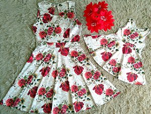 Vestido Mãe e Filha - Amor Perfeito
