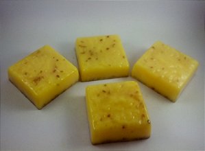 Sabonete com sementes de gergelim   5 unidades