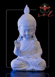 Buda Bebê Meditando em Marmorite - Karana Mudra