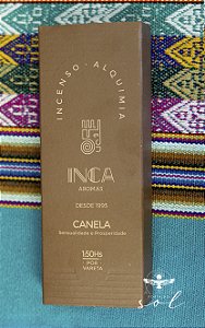 Incenso Natural de Canela - Inca Aromas - 9 Varetas