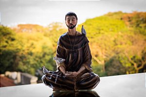 São Francisco de Assis Meditando