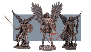 Conjunto dos Arcanjos Miguel, Gabriel, Rafael - Veronese Design