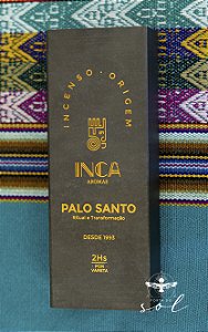 Incenso Natural de Palo Santo - Inca Aromas - 9 Varetas