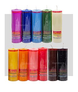 Vela Votiva Clássica (270g) - Kit com 6 Velas