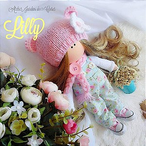 Apostila digital Boneca Lilly 40cm