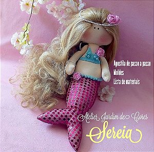 Apostila digital Boneca Russa Sereia