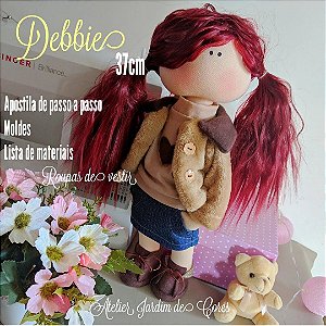 Apostila digital Boneca Debbie 37cm
