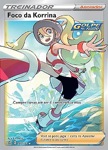 Foco da Korrina / Korrina's Focus (160/163) - Carta Avulsa Pokemon