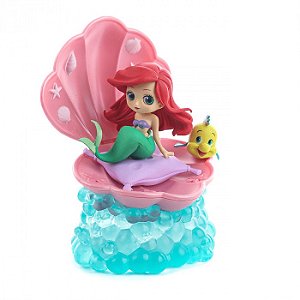 Ariel e Linguado (A Pequena Sereia) - Figura Colecionável Q Posket Vs. Disney Stories (12cm)