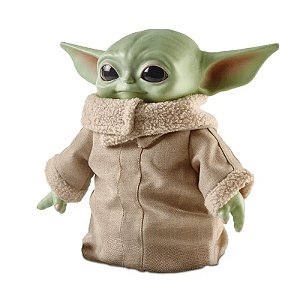 Grogu (The Child / Baby Yoda) - Boneco Colecionável 28cm The Mandalorian - Star Wars