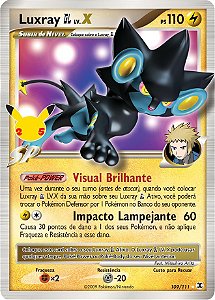 Luxray GL LV.X (017/25) [109/111] - Carta Avulsa Pokemon