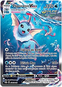 Vaporeon-VMAX (SWSH182) - Carta Avulsa Pokemon - Planeta Nerd-Geek