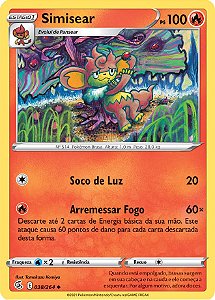 Simisear (38/264) - Carta Avulsa Pokemon