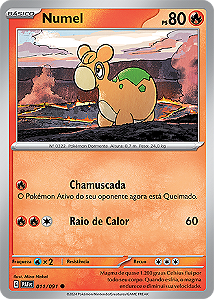 Numel (011/091) - Carta Avulsa Pokemon