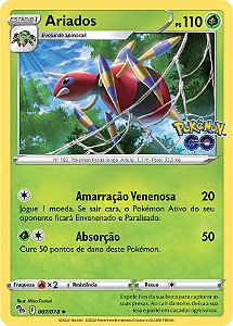 Ariados (007/78) - Carta Avulsa Pokemon