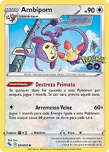 Ambipom (057/78) - Carta Avulsa Pokemon