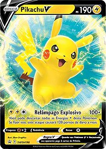 Pikachu Voador V - Flying Pikachu V - Celebrações - 006/025 - Ultra Rara -  ORIGINAL COPAG POKÉMON TCG - Português