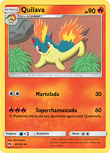 Quilava (41/214) - Carta Avulsa Pokemon