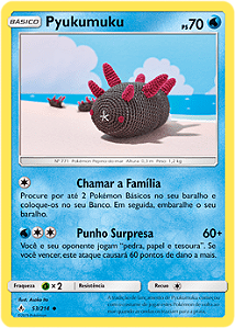 Pyukumuku (53/214) - Carta Avulsa Pokemon