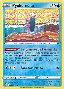 Pyukumuku (77/264) - Carta Avulsa Pokemon