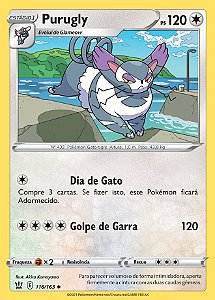 Purugly (116/163) REV FOIL - Carta Avulsa Pokemon