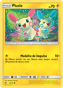 Plusle (33/73) - Carta Avulsa Pokemon
