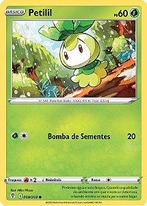 Petilil (9/203) REV FOIL - Carta Avulsa Pokemon