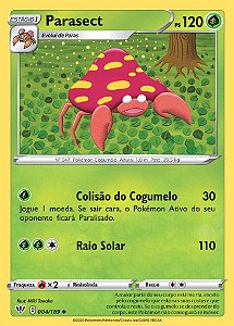 Parasect (4/189) REV FOIL - Carta Avulsa Pokemon