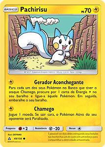 Pachirisu (49/156) - Carta Avulsa Pokemon