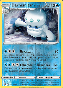 Darmanitan de Galar / Galarian Darmanitan (48/192) REV FOIL - Carta Avulsa Pokemon