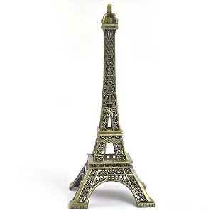 Miniatura Colecionável  Torre Eiffel Paris - 13 cm
